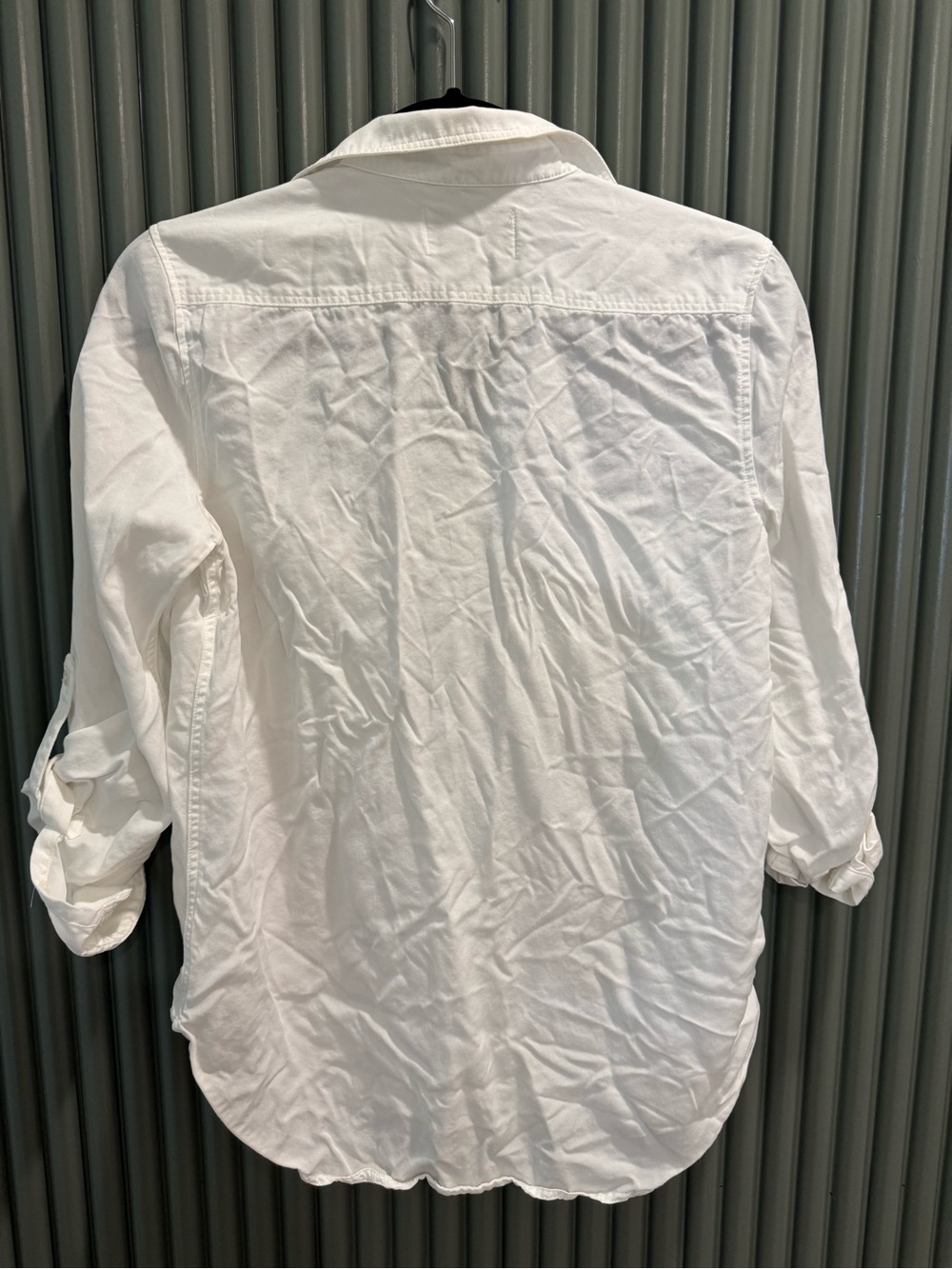 Aritzia Babaton White Utility Button-Down Shirt - Picture 5 of 5